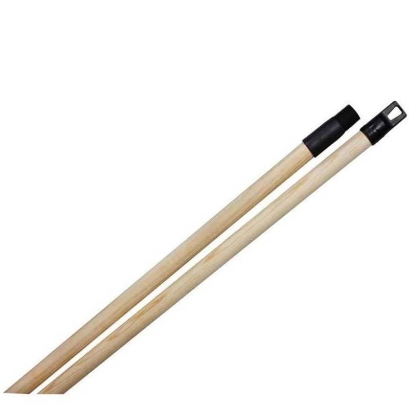 Manche à balai en bois à viser - BROSSERIE MARCHAND