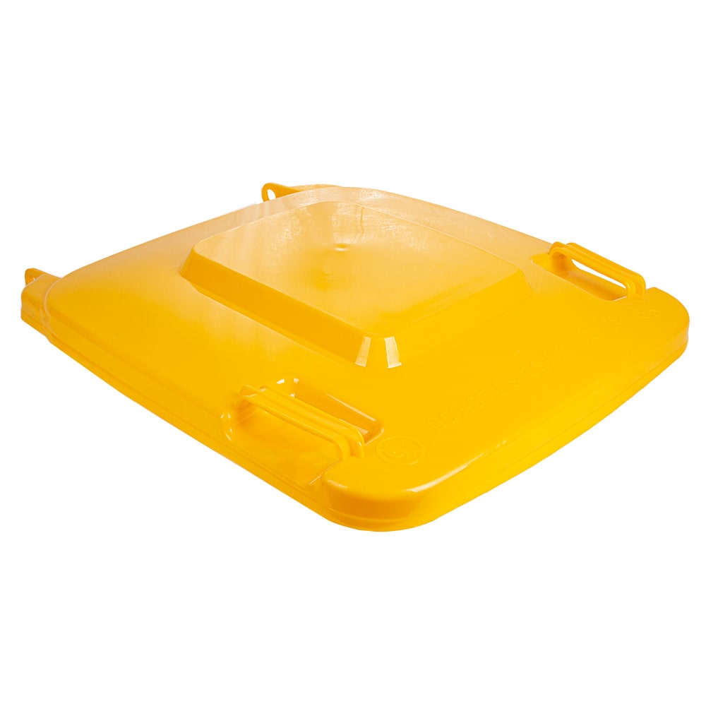 Garcia de Pou - Couvercle Pour Conteneur 240L 71X56X7,4 Cm Jaune Hdpe