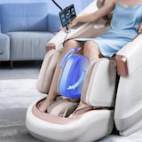thumbnail of Massagesessel,Massagestuhl Zero Gravity für Ganzkörper, mit Heizung, SL Track,Thai Stretch Massagestuhl, Bluetooth 3D Surround Musik,Weiß【GH-L001】