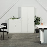 thumbnail of Rocada mesa secretária série Metal 140x80cm antracite / carvalho