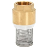 thumbnail of vidaXL Saugschlauch mit Messing-Anschlüssen Schwarz 1,1" 15 m PVC