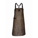 thumbnail of 263 - Leder-Latzschürze Vintage, B 60 x L 82cm : taupe 100% Leder (NA)