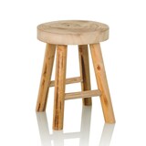 thumbnail of Taburete de madera RUSTIKO W Madera de paulownia hjh LIVING