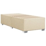 thumbnail of vidaXL Bedframe zonder matras 90x200 cm stof crèmekleurig