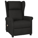 thumbnail of vidaXL Massagesessel Schwarz Stoff