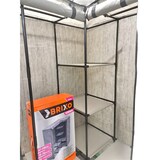 thumbnail of Armadio Guardaroba in tessuto ad angolo Brixo Korner