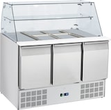 thumbnail of Salatvorbereitungsmöbel mit vitrine 3 türen 3 gitter gn 1/1 - 1365x700x1300 mm - 230 W 230/1V - 78A39QRC Eurast