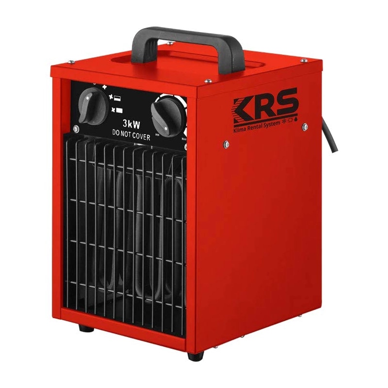 KRS HE03 Generador de aire caliente eléctrico - IP 24 - Potencia térmica máxima 3000 W