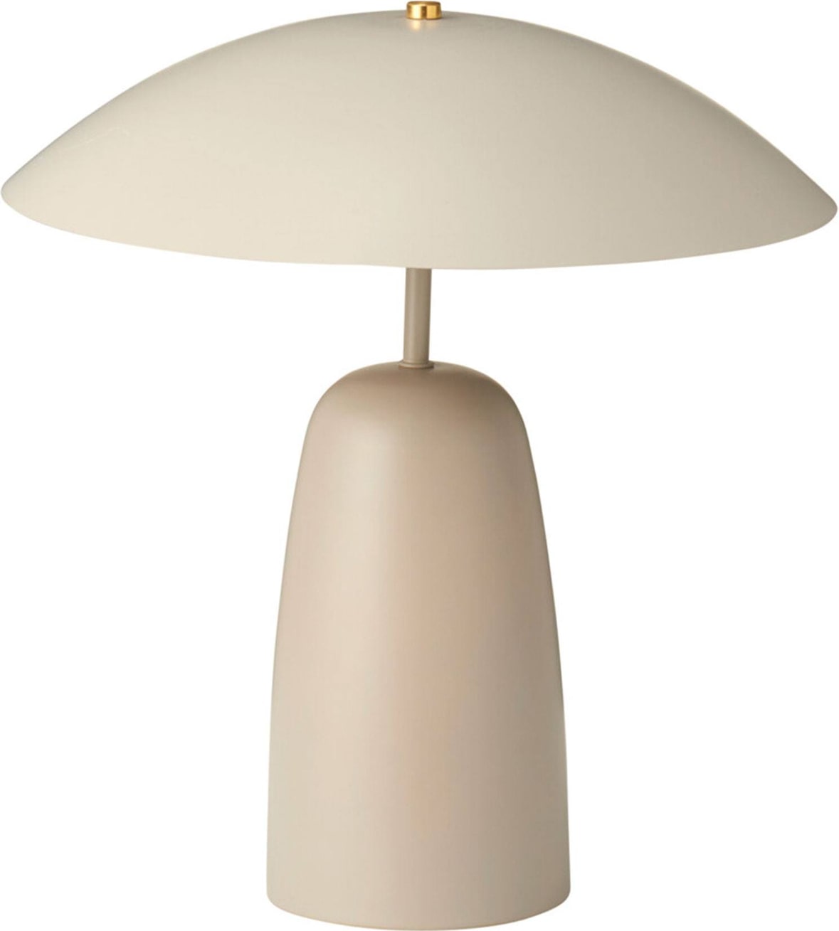 WellHome - Tischlampe Ø31x39cm in der Farbe Creme - Calma