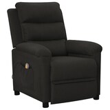 thumbnail of vidaXL Massagesessel Schwarz Stoff
