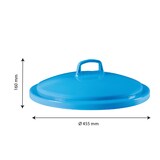 thumbnail of GILAC Couvercle avec poignée pour conteneur HACCP - 50 L - Bleu G613328