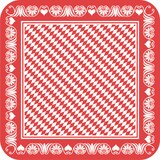 thumbnail of Bierdeckel aus Filzpappe/Karton, "Bavaria", 93 x 93 mm, eckig, 1000 Stück - Mank