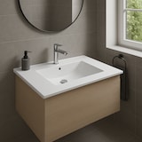thumbnail of Lavabo Da Incasso Rettangolare Lavandino Bagno In Ceramica Design Moderno Elegante Per Top Bagno 101 x 46 cm Bianco