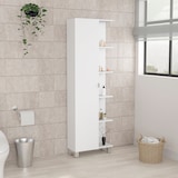 thumbnail of TUHOME Mueble Esquinero de Baño Urano, con 5 estantes  - Blanco -Madera manufacturada