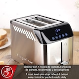 thumbnail of Magefesa Rise Digit - Tostadora, 925 W, 2 Rebanadas, 7 Niveles de Tostado, Funciones Parar, Descongelar y Calentar, Expulsión Automática