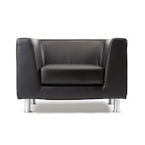 thumbnail of ROCADA, divano monoposto nero 95x66x77 cm