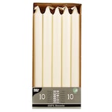 thumbnail of Bougies de lustres Ø 2,2 cm · 24 cm blanc en 100 % stéarine