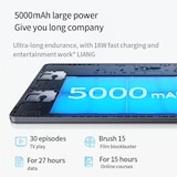 thumbnail of Tablette Tactile 10 Pouces 4G LTE 8GB+256GB Android 12 Octa Core Avec Etui Cuir Bleu YONIS