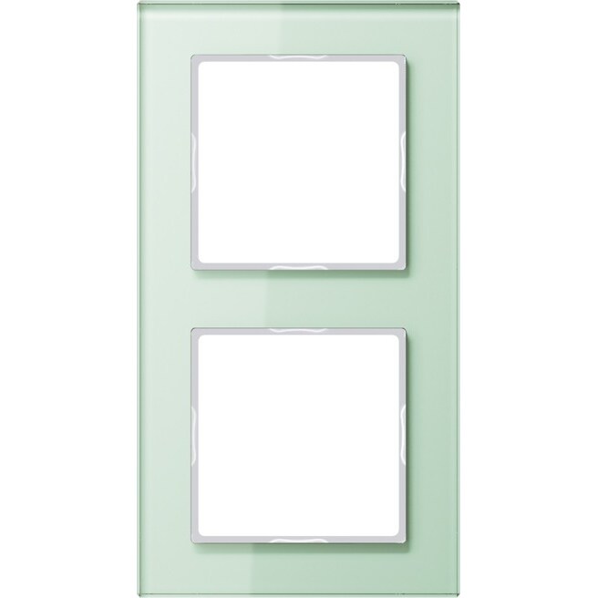 Jung Glasrahmen 2-fach mt/ws AC 582 GL WMT AC582GLWMT