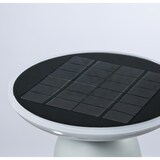 thumbnail of LED Solar Tischleuchte weiß 3 Lichtstufen Tischlampe Dekoleuchte Garten Terrasse