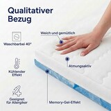 thumbnail of Mister Sandman Gelschaum Topper 120x200 cm – 7-Zonen Gelife Gelschaum, 8 cm Höhe, kühlend, atmungsaktiv, Tencel Lyocell , Made in Germany