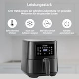 thumbnail of KLAMER Heißluftfritteuse XL 5,5l, Multifunktionale Heissluftfritteuse, ölfreie Fritteuse, 1700W Airfryer