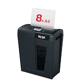 thumbnail of REXEL Destructeur de documents Secure X8 P-4, coupe croisée, 4x40mm, 8 feuilles, 14 litres, 2020123EU