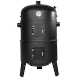 thumbnail of tectake Houtskoolbarbecue rookton 3 in 1 - zwart - 400820