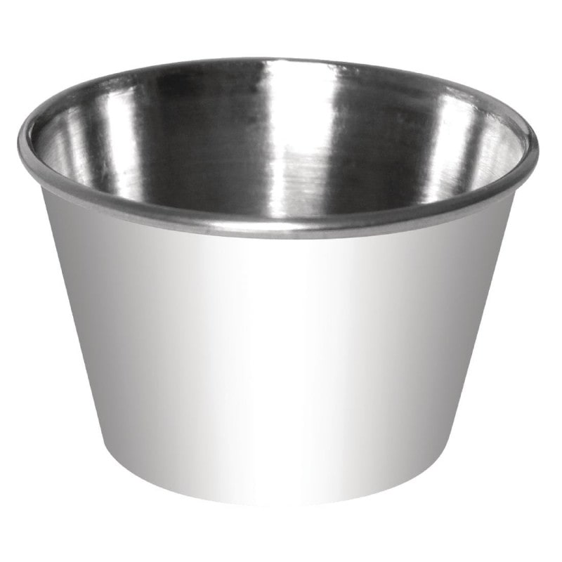 115 ml roestvrijstalen sauspotten, set van 12 Olympia