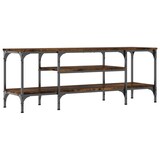 thumbnail of Helloshop26 - Multimedia-TV-Ständer TV-Regal Sideboard TV-Schrank Esszimmer Wohnzimmer Schlafzimmer geräucherte Eiche 121 x 35 x 45 02_0027324