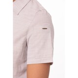 thumbnail of Chef Works® Damenbluse HAVANA 1/2 Arm, Taupe, Größe 2XL