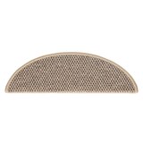 thumbnail of vidaXL Trapmatten zelfklevend 15 st sisal-look 56x17x3 cm donkerbeige