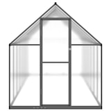 thumbnail of Helloshop26 - Invernadero de tienda para plantas flores y verduras con estructura de base 445 x 169 x 195 cm aluminio antracita 02_0044505