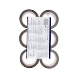 thumbnail of SIGMA Ruban d'emballage, 50 mm x 66 m, brun, 6 unités