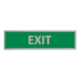 thumbnail of CombiCraft Aluminium Türschild Exit 165x45mm mit 3M-Tape zur Befestigung, einfache Kennzeichnung von Räumen und Bereichen
