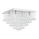 thumbnail of Helloshop26 - Plafon luminária de teto alumínio cristal artístico 38 x 38 cm cromado e branco 03_0003212