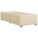 thumbnail of vidaXL Boxspringbett mit Matratze Creme 90x200 cm Stoff
