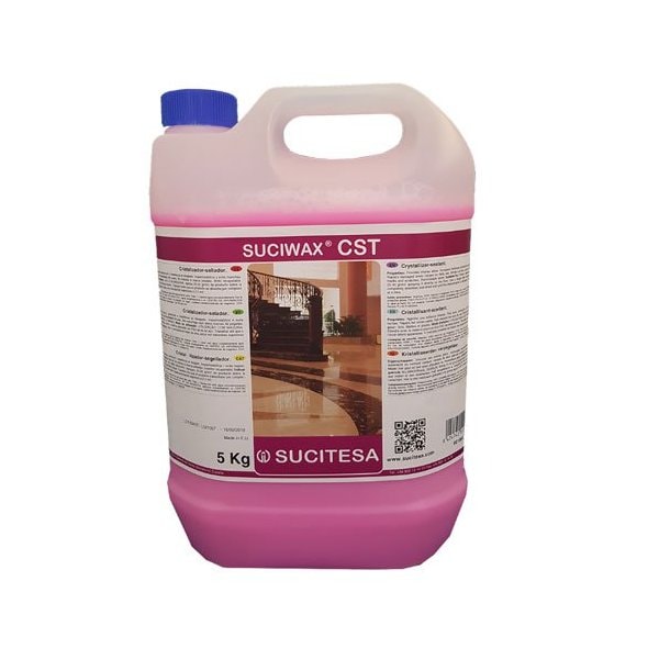 Líquido cristalizador y sellador renovador de brillo Suciwax CST para máquinas rotativas 5L