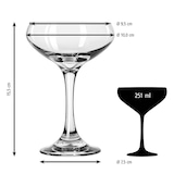 thumbnail of Libbey Coupe -PERCEPTION- 251 ml, 8 1/2 oz Ø: 10,5 cm, H: 15,5 cm