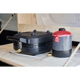 thumbnail of Réchaud gaz 2 feux 4600W pliable + 4 Cartouches de gaz KEMPER