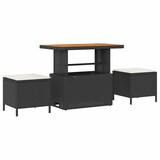thumbnail of vidaXL Garten-Sofa-Set 12 pcs Schwarz und Creme 90 x 55 x 71 cm