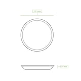 thumbnail of greenbox - Palmblatt Teller "Palmware®" Ø 18 cm, tief, rund, 25 St.
