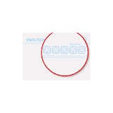 thumbnail of Herlitz Karteikarte A8 Vokab.ws Bl.Engel 10 eingeschweißt Aufreißfaden