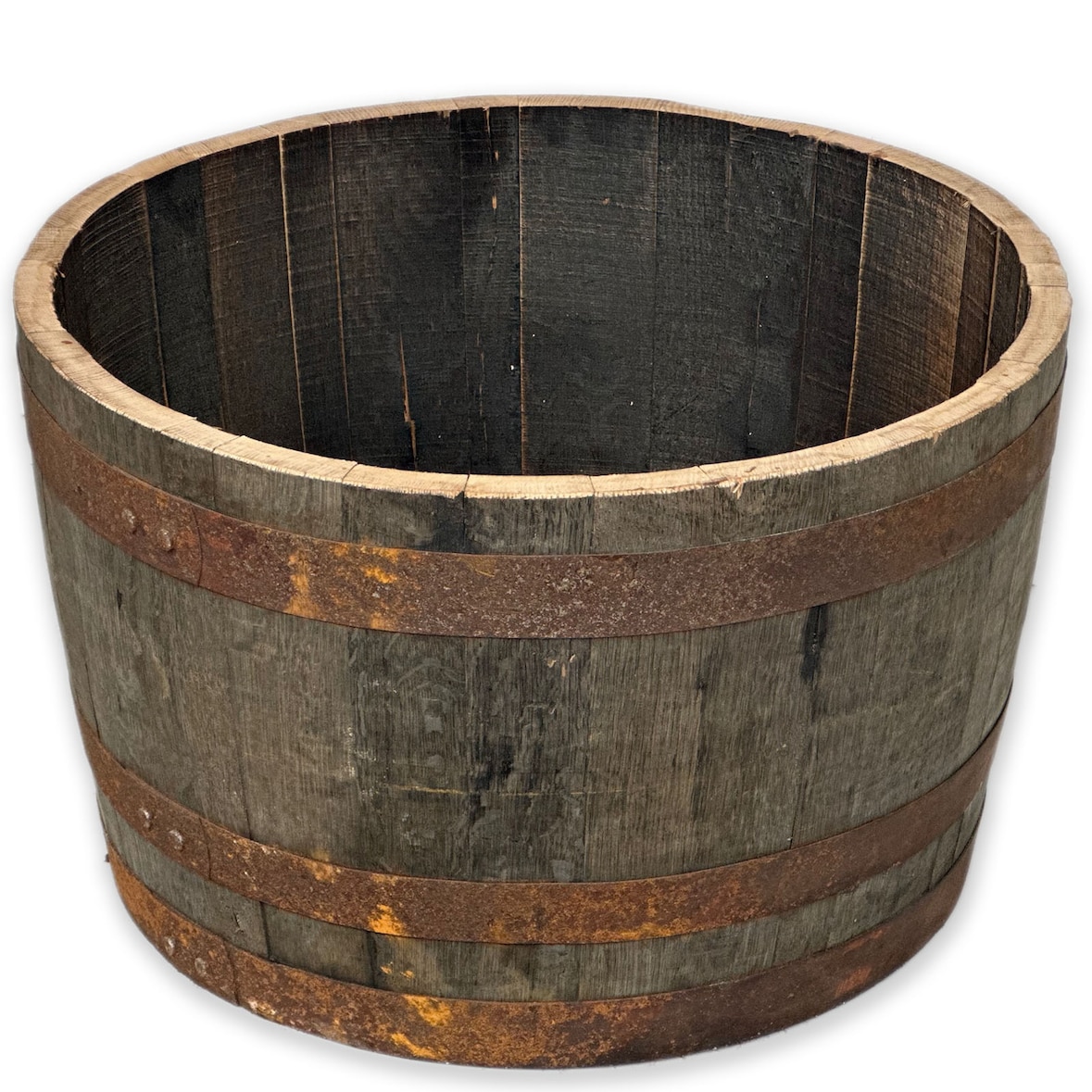 D 65cm - Halbes originales schottisches Whiskyfass