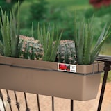 thumbnail of ArtPlast - Balkonblumentopf 11,5L mit Haken 59,5x29x19 cm in Farbe Anthrazit - LOLEGO FLY SQUARE-Kollektion