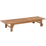 thumbnail of Sonnenliege HWC-N48, Relaxliege Gartenliege Liegestuhl, Massiv-Holz Akazie MVG-zertifiziert
