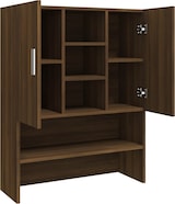 thumbnail of vidaXL Waschmaschinenschrank Braun Eichen-Optik 70,5x25,5x90 cm