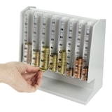 thumbnail of HMF 4700-07 Münzsortierer Spardose, Euro, 21 x 19,5 x 10 cm, Lichtgrau