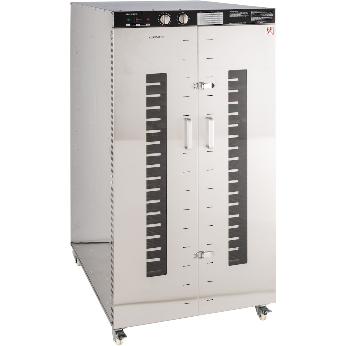 Master Jerky 24 Dörrautomat 5850W 40-90 °C 15h-Timer Edelstahl silber Silber