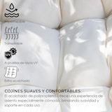 thumbnail of Yoevu silla colgante para interior y exterior cojín incluido, beige